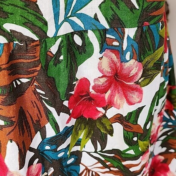 ANTHROPOLOGIE Everly Tropical Floral Dress - Picture 3 of 11